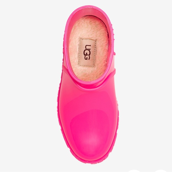 Ugg Drizlita Rainboots, Pink, Size 2 - Picture 4 of 10